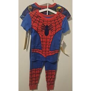 Boys Pajamas Marvel Spider-Man & Avengers Toddler Pajama Set 3T. 2 pairs snug‎